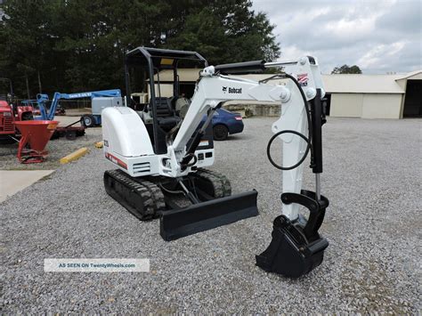 2008 bobcat mini excavator|bobcat mini excavator specifications.